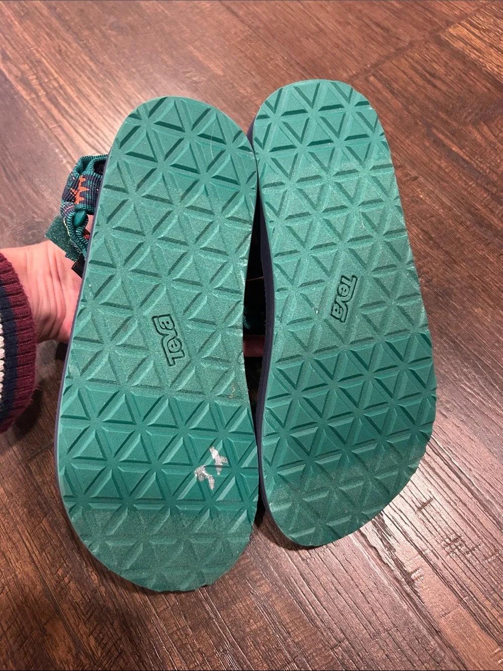 Teva original gecko strap sandals kids size 3